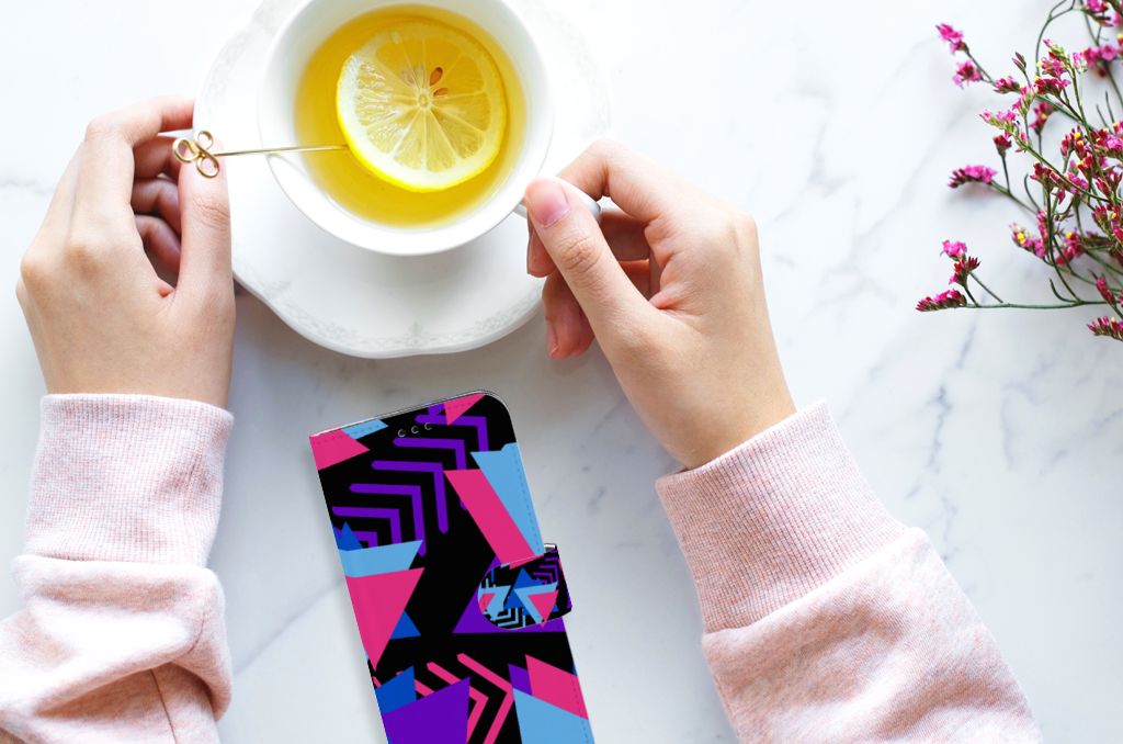 Samsung Galaxy S9 Plus Book Case Funky Triangle