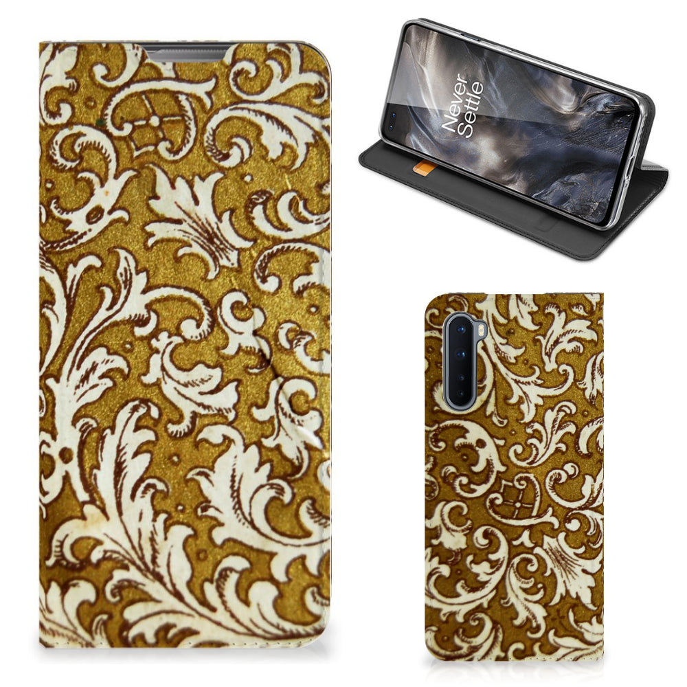Telefoon Hoesje OnePlus Nord Barok Goud