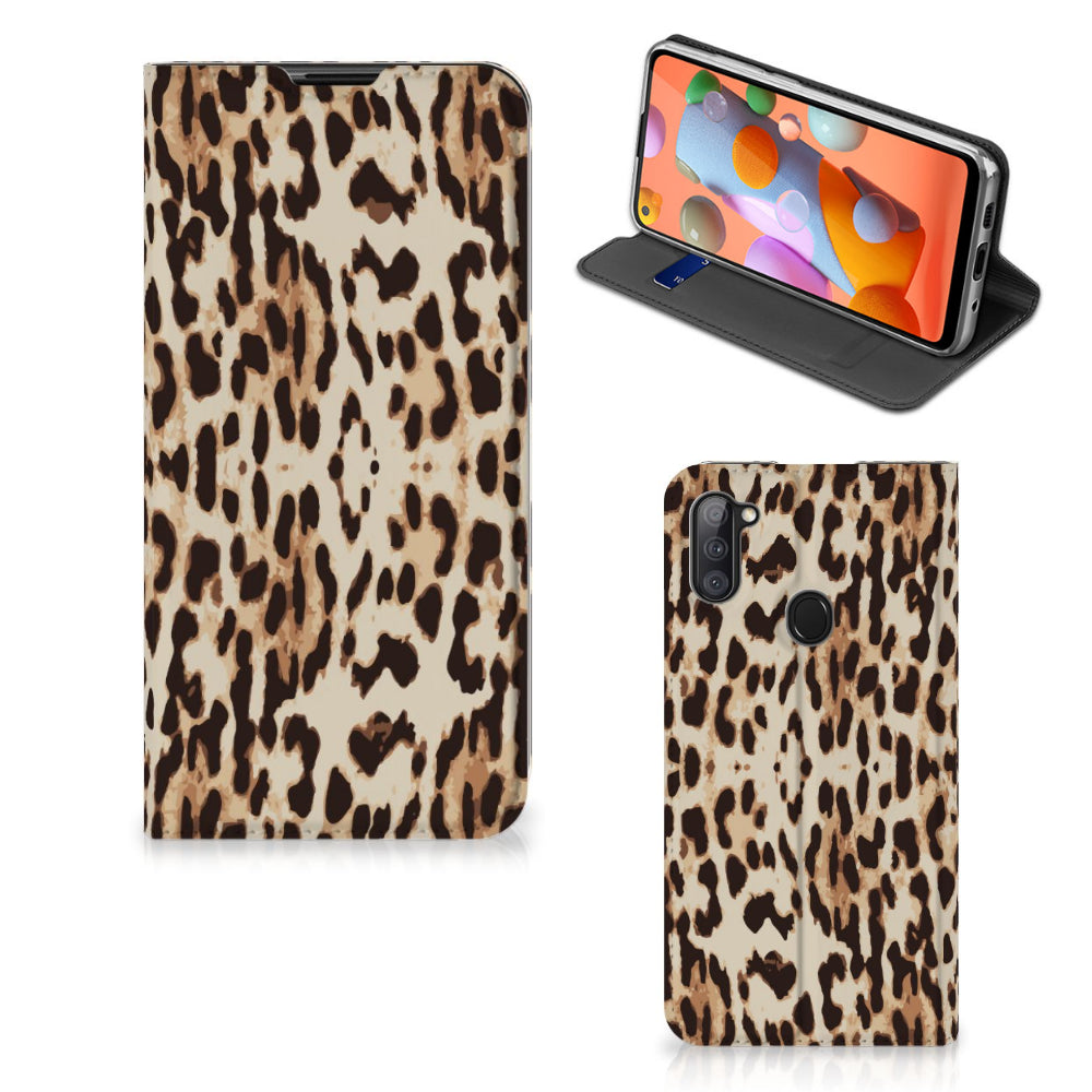Samsung Galaxy M11 | A11 Hoesje maken Leopard