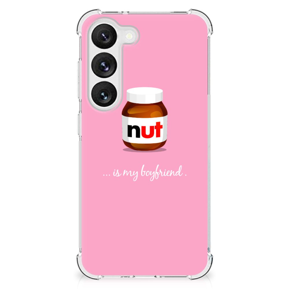 Samsung Galaxy S23 Beschermhoes Nut Boyfriend B2C Telecom