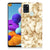 Samsung Galaxy A21s TPU Siliconen Hoesje Marmer Goud B2C Telecom