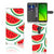 Motorola Moto G7 Power Book Cover Watermelons