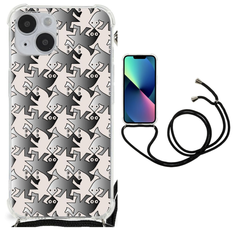 iPhone 14 Plus Case Anti-shock Salamander Grey