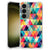 Samsung Galaxy S24 Doorzichtige Silicone Hoesje Geruit B2C Telecom