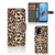 OPPO A74 4G Telefoonhoesje met Pasjes Leopard