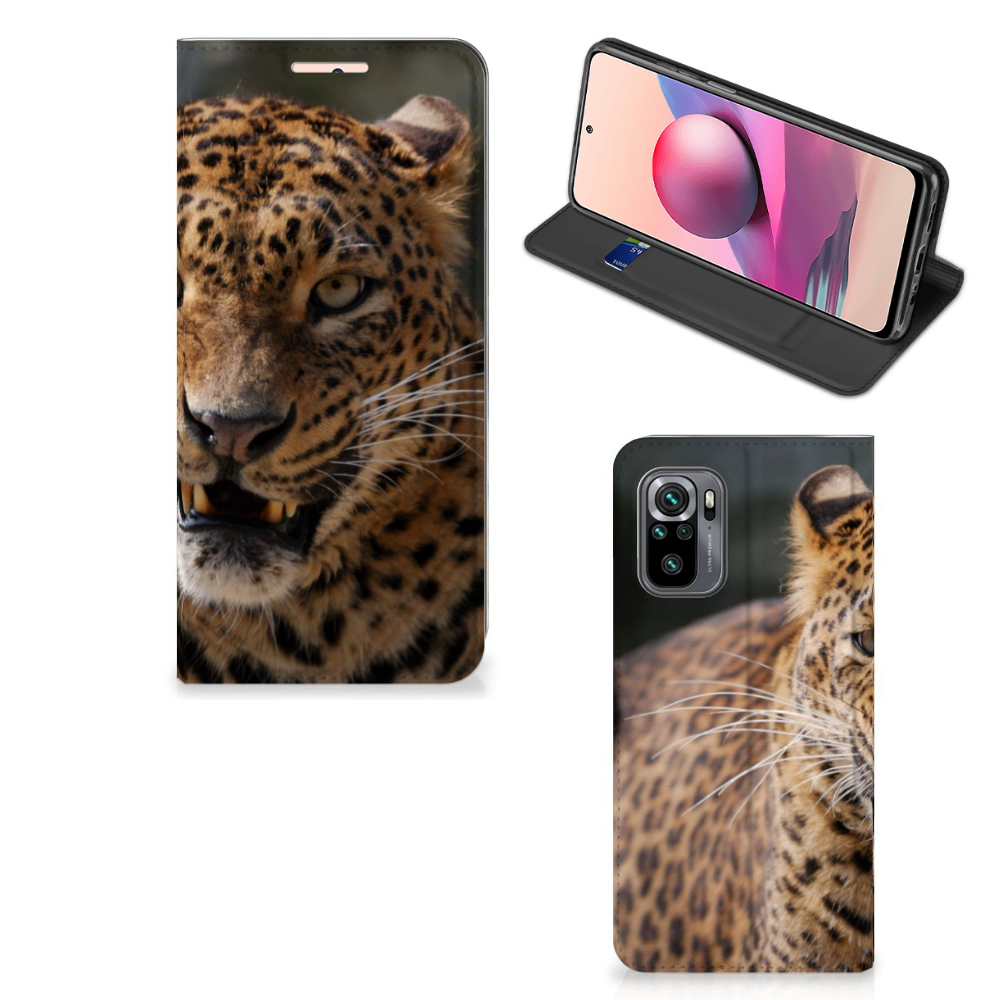 Xiaomi Redmi Note 10 4G | 10S | Poco M5s Hoesje maken Luipaard - B2C Telecom