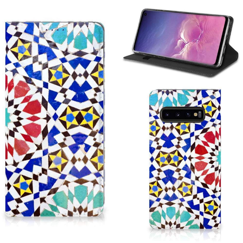 Samsung Galaxy S10 Standcase Mozaïek