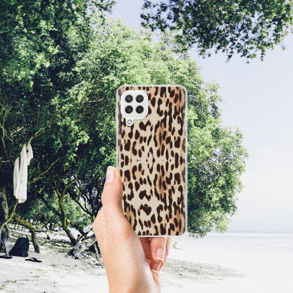 Samsung Galaxy A22 4G | M22 TPU Hoesje Leopard B2C Telecom