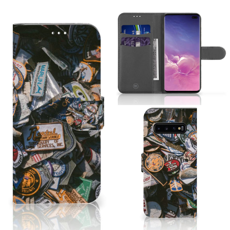 Samsung Galaxy S10 Plus Telefoonhoesje met foto Badges