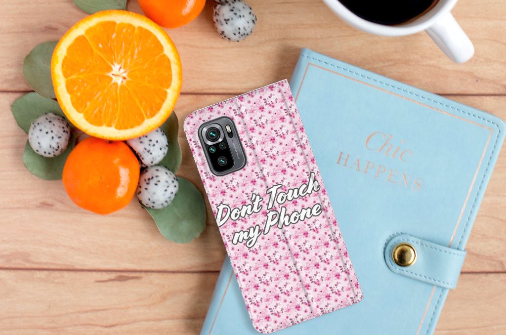 Xiaomi Redmi Note 10 4G | 10S | Poco M5s Design Case Flowers Pink DTMP - B2C Telecom