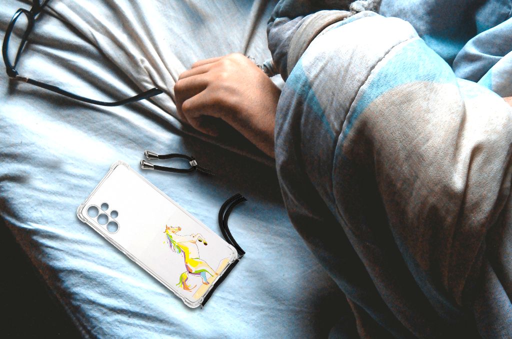 Samsung Galaxy A13 4G Stevig Bumper Hoesje Horse Color B2C Telecom