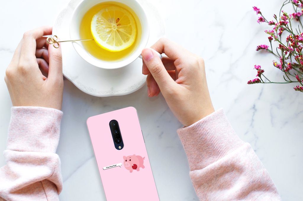 OnePlus 7 Pro Telefoonhoesje met Naam Pig Mud