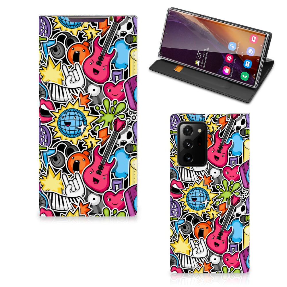 Samsung Galaxy Note 20 Ultra Hippe Standcase Punk Rock