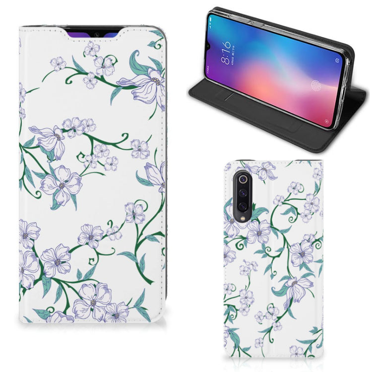 Xiaomi Mi 9 Uniek Smart Cover Blossom White