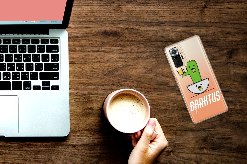 Xiaomi Redmi Note 10 Pro Telefoonhoesje met Naam Braktus B2C Telecom