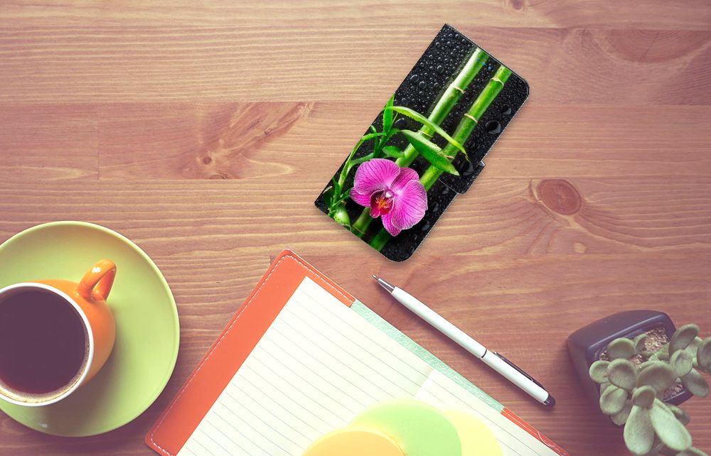 Motorola Moto E32 | Moto E32s Hoesje Orchidee