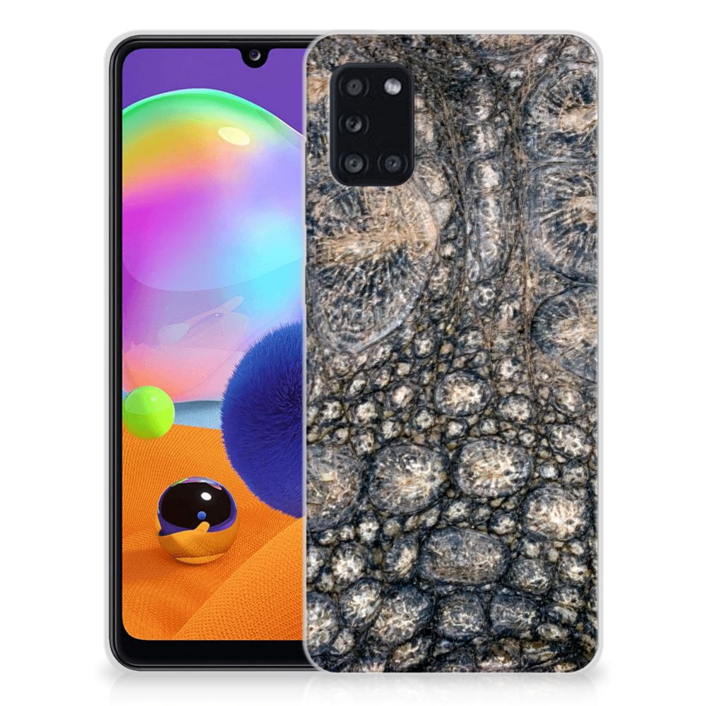 Samsung Galaxy A31 TPU Hoesje Krokodillenprint B2C Telecom