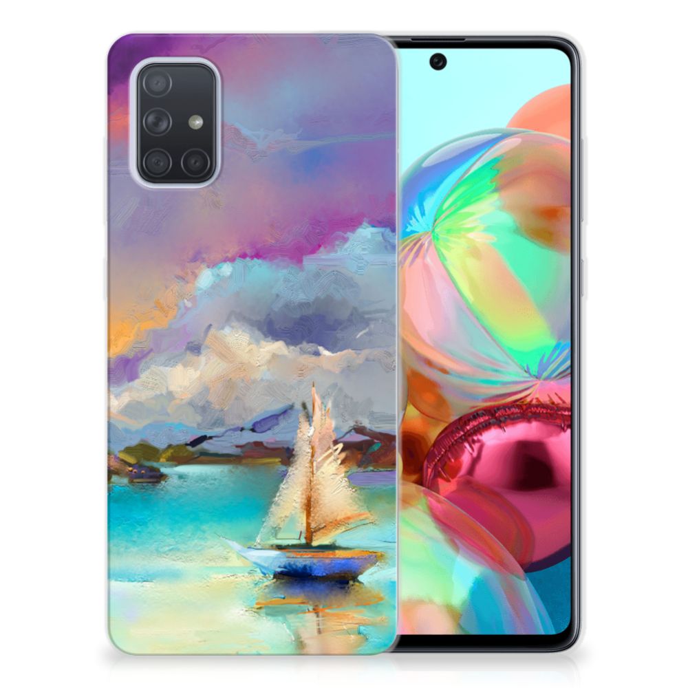 Hoesje maken Samsung Galaxy A71 Boat