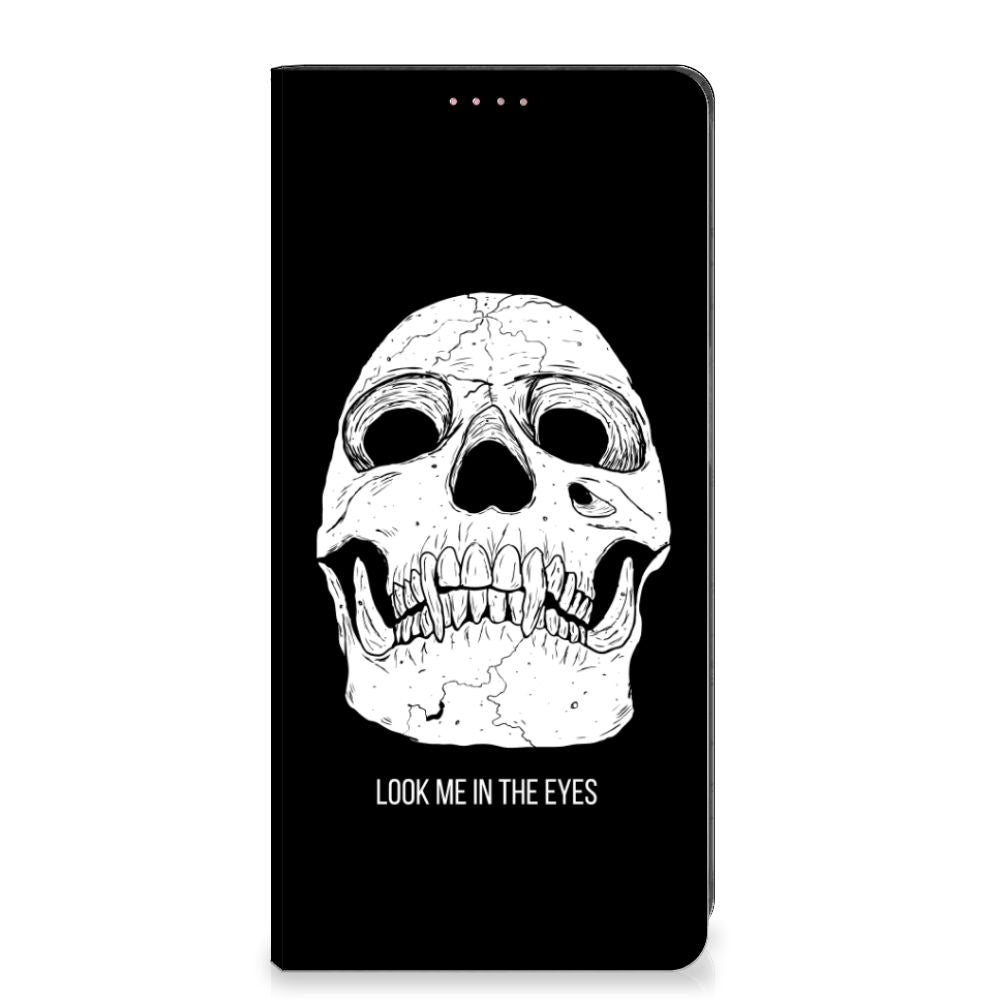 Mobiel BookCase OPPO A54 5G | A74 5G | A93 5G Skull Eyes - B2C Telecom