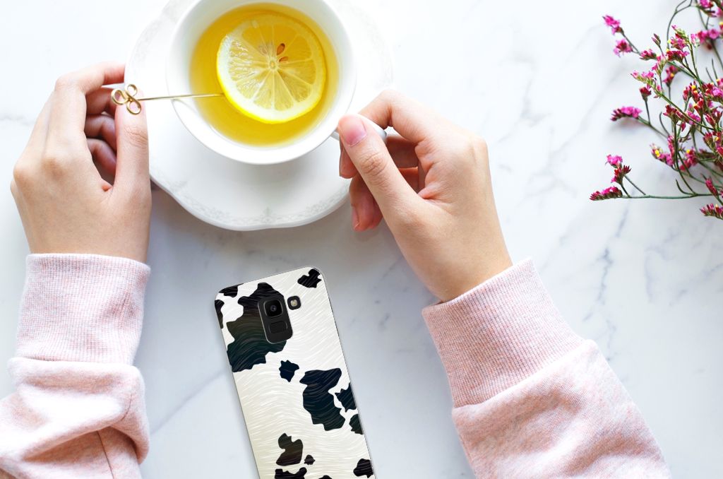 Samsung Galaxy J6 2018 TPU Hoesje Koeienvlekken