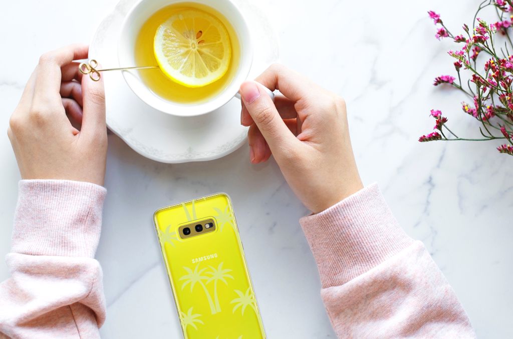 Samsung Galaxy S10e TPU Case Palmtrees
