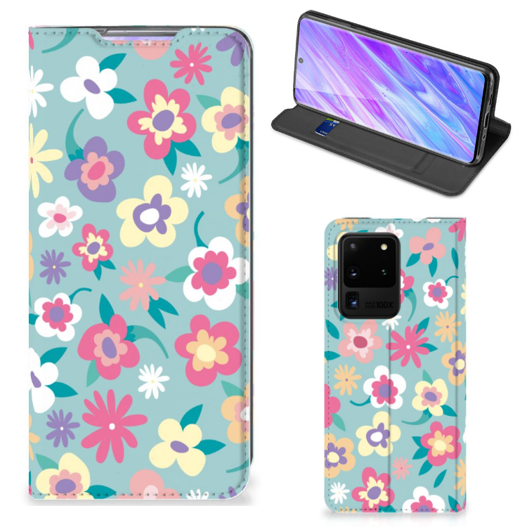 Samsung Galaxy S20 Ultra Smart Cover Flower Power - B2C Telecom
