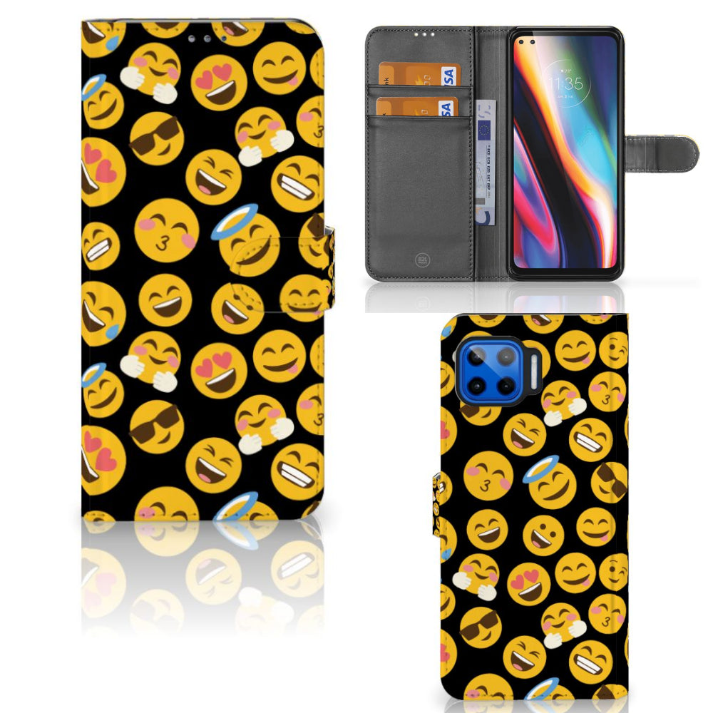 Motorola Moto G 5G Plus Telefoon Hoesje Emoji