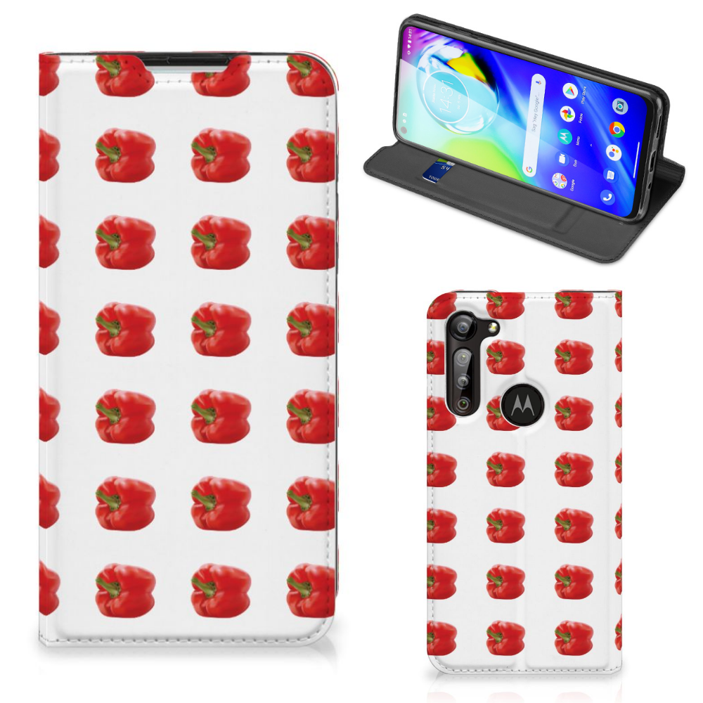 Motorola Moto G8 Power Flip Style Cover Paprika Red - B2C Telecom