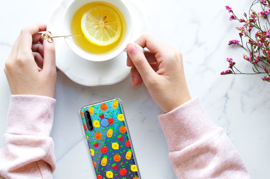 Huawei P30 Lite Beschermhoes Fruits
