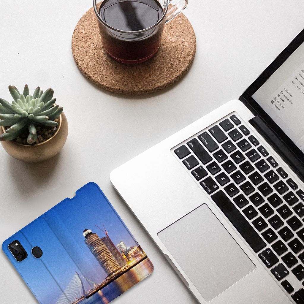 Samsung Galaxy M30s | M21 Book Cover Rotterdam - B2C Telecom