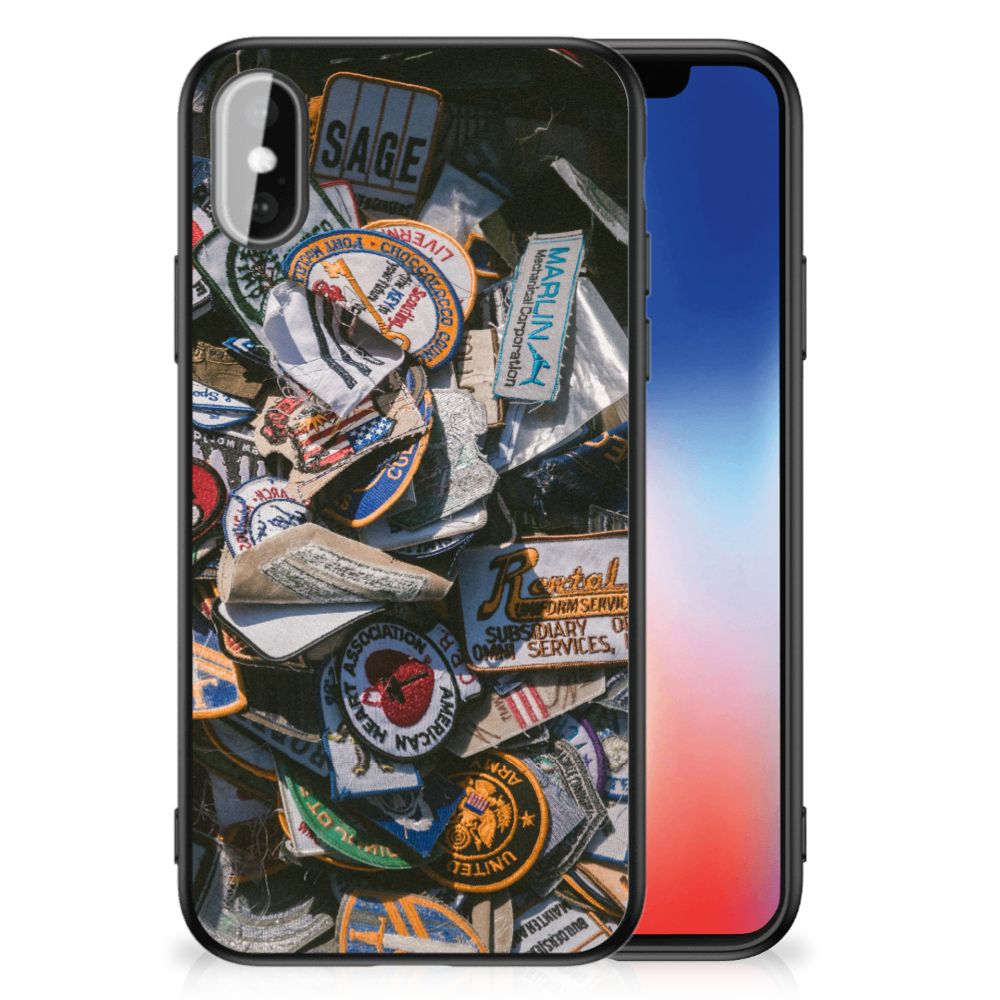 iPhone X | Xs Silicone Back Case Badges