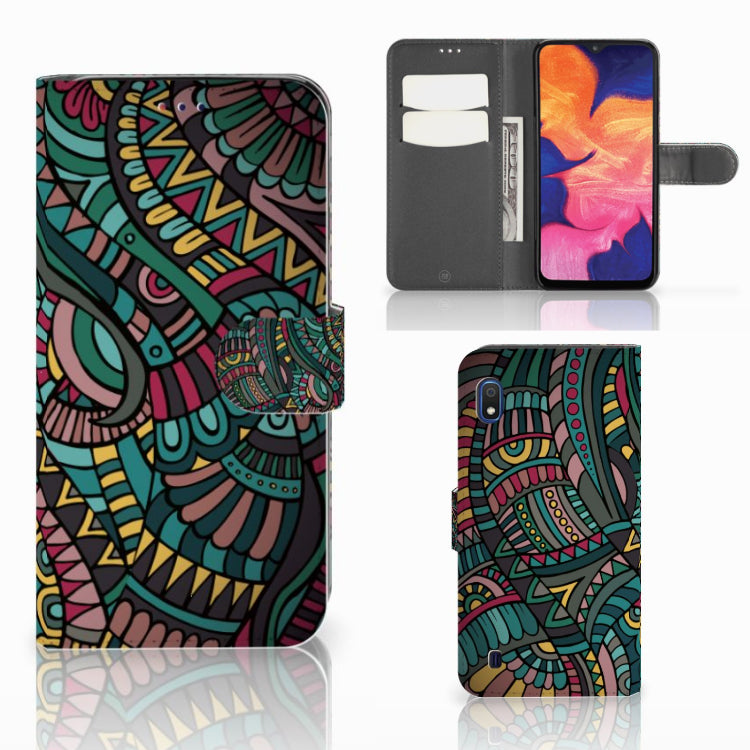 Samsung Galaxy A10 Telefoon Hoesje Aztec