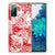 Silicone Back Case Samsung Galaxy S20 FE Angel Skull Rood B2C Telecom