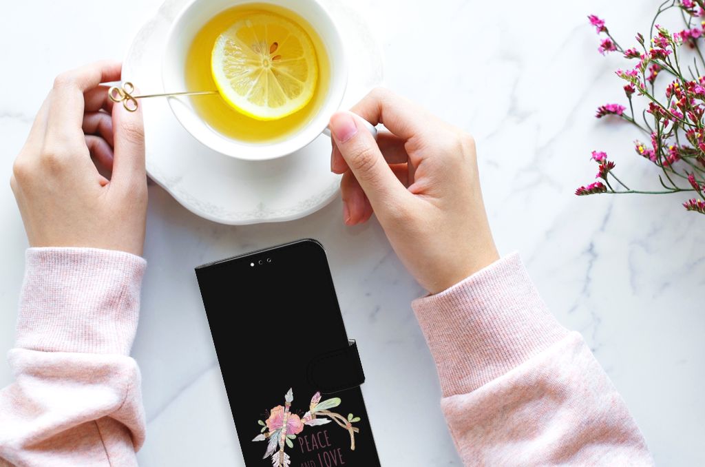 Samsung Galaxy A23 Leuk Hoesje Boho Text