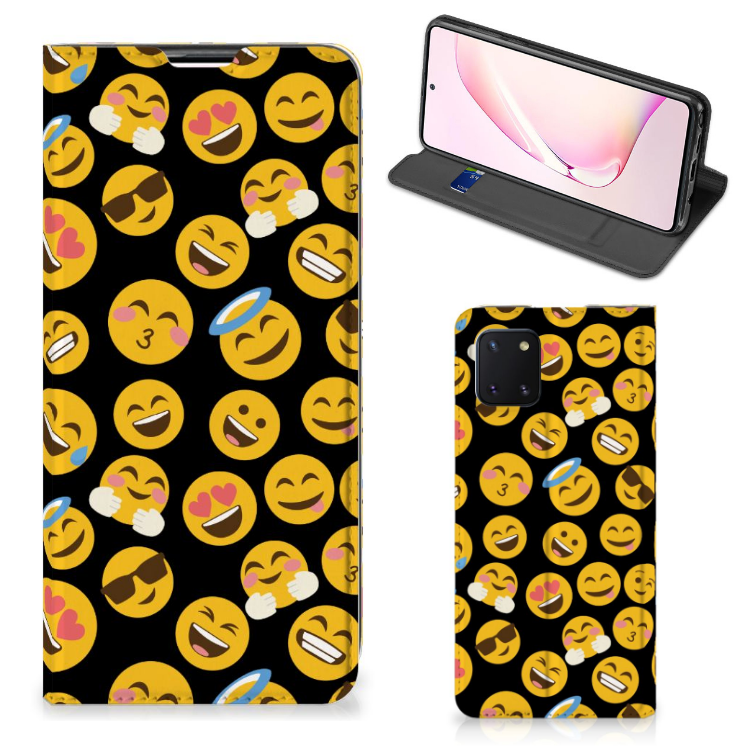 Samsung Galaxy Note 10 Lite Hoesje met Magneet Emoji - B2C Telecom
