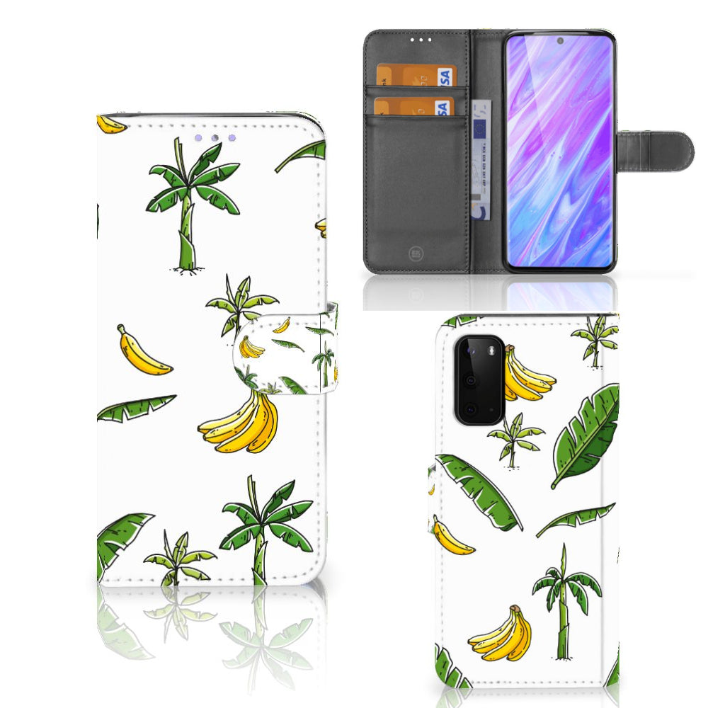 Samsung Galaxy S20 Hoesje Banana Tree