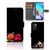 Xiaomi Redmi 10 Wallet Case met Pasjes Sports met sportafbeeldingen van basketballen, bokshandschoenen en andere sportitems.
