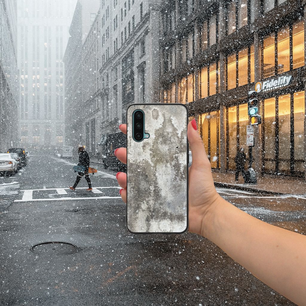 OnePlus Nord CE 5G Marmeren Print Telefoonhoesje Beton Print B2C Telecom