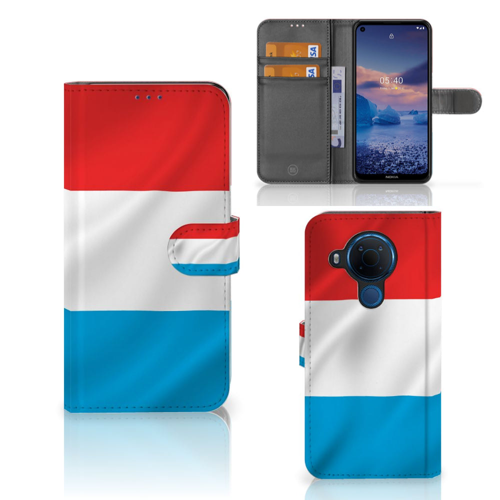 Nokia 5.4 Bookstyle Case Luxemburg
