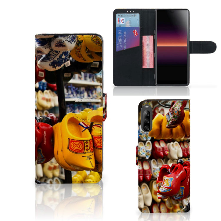 Sony Xperia L4 Flip Cover Klompen