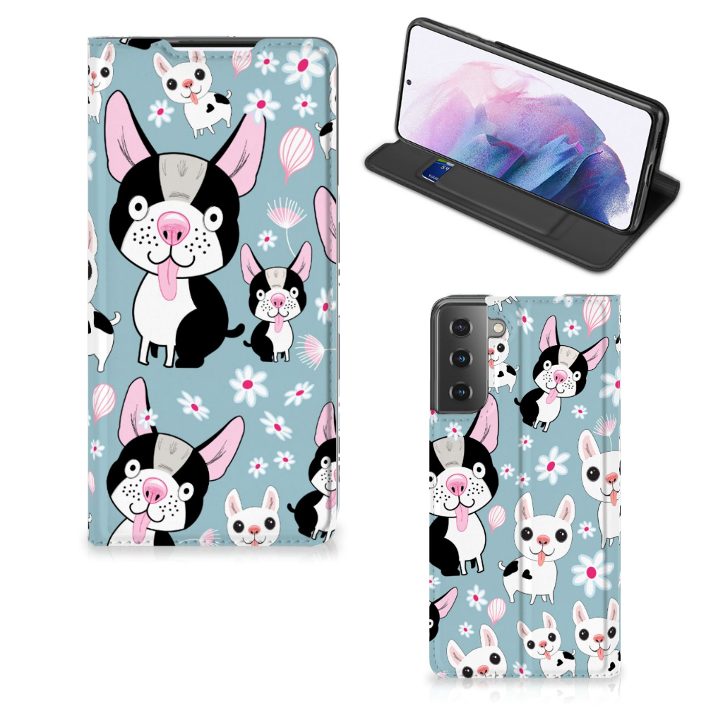 Samsung Galaxy S21 Plus Hoesje maken Hondjes - B2C Telecom
