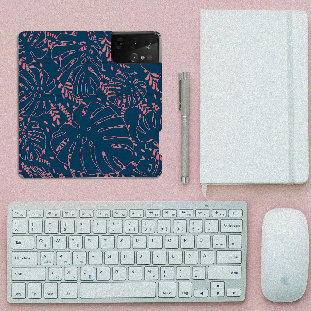 Samsung Galaxy S21 Ultra Smart Cover Palm Leaves - B2C Telecom