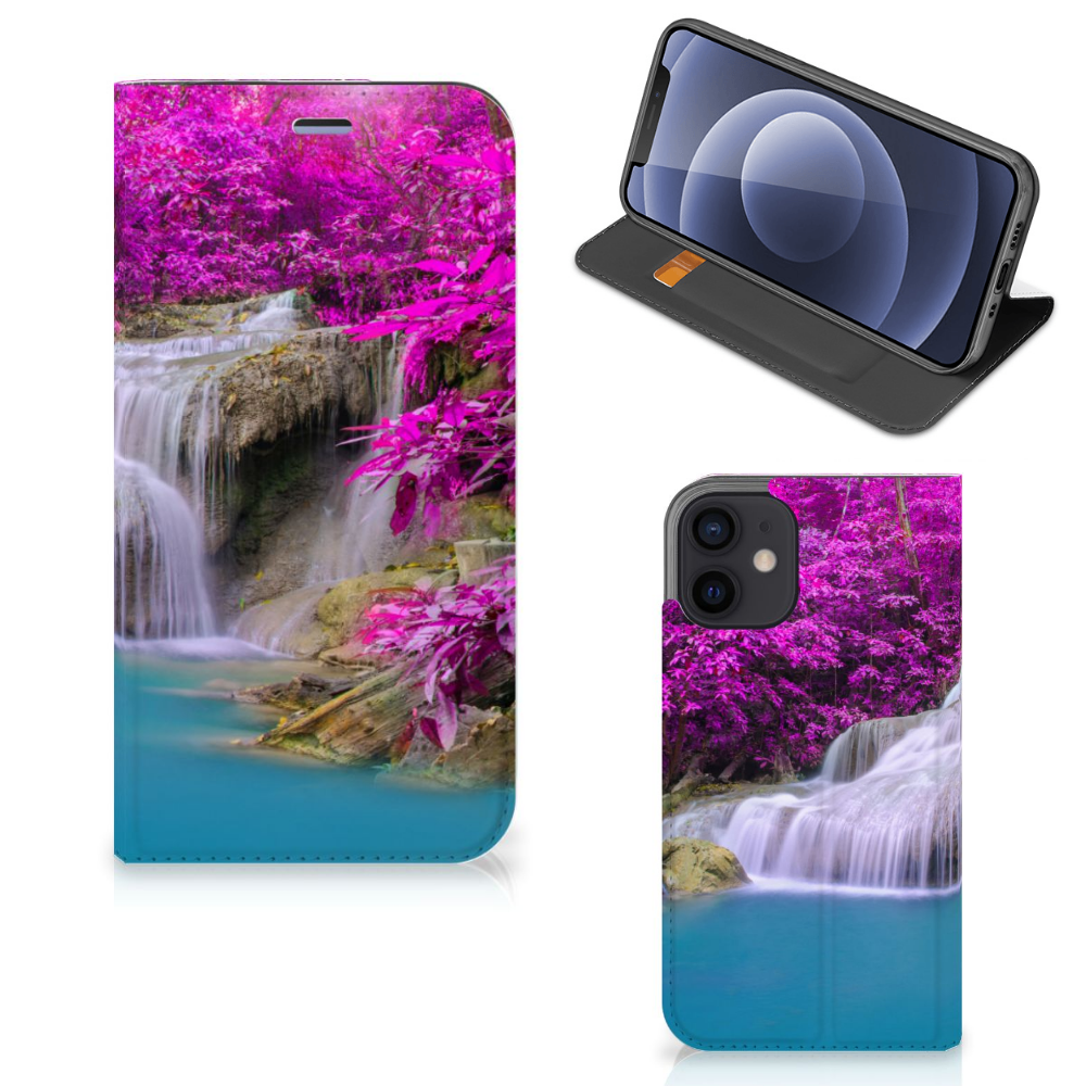 iPhone 12 Mini Book Cover Waterval - B2C Telecom