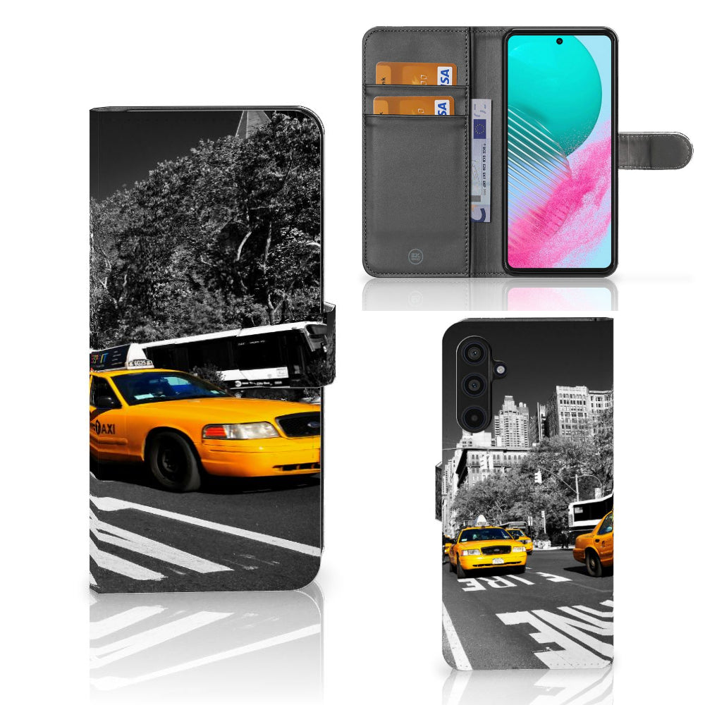 Samsung Galaxy M54 Flip Cover New York Taxi