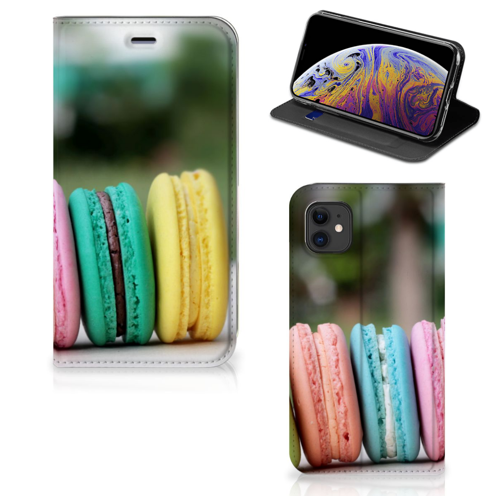 Apple iPhone 11 Flip Style Cover Macarons