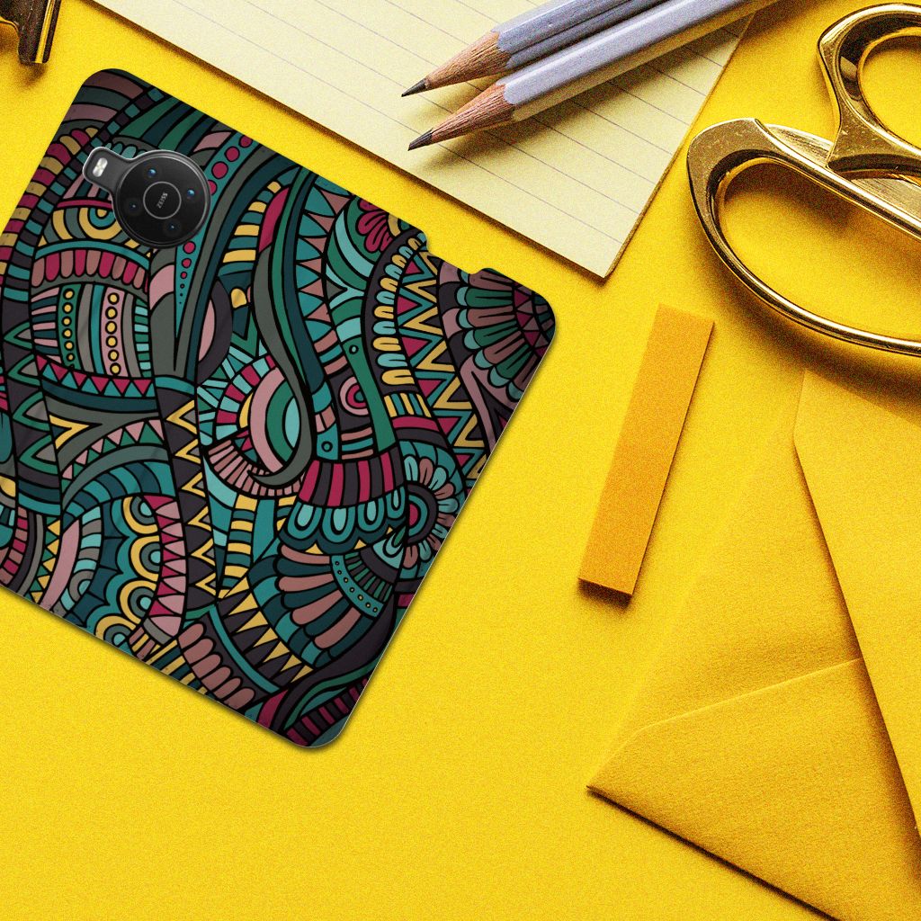 Nokia X20 | X10 Hoesje met Magneet Aztec - B2C Telecom