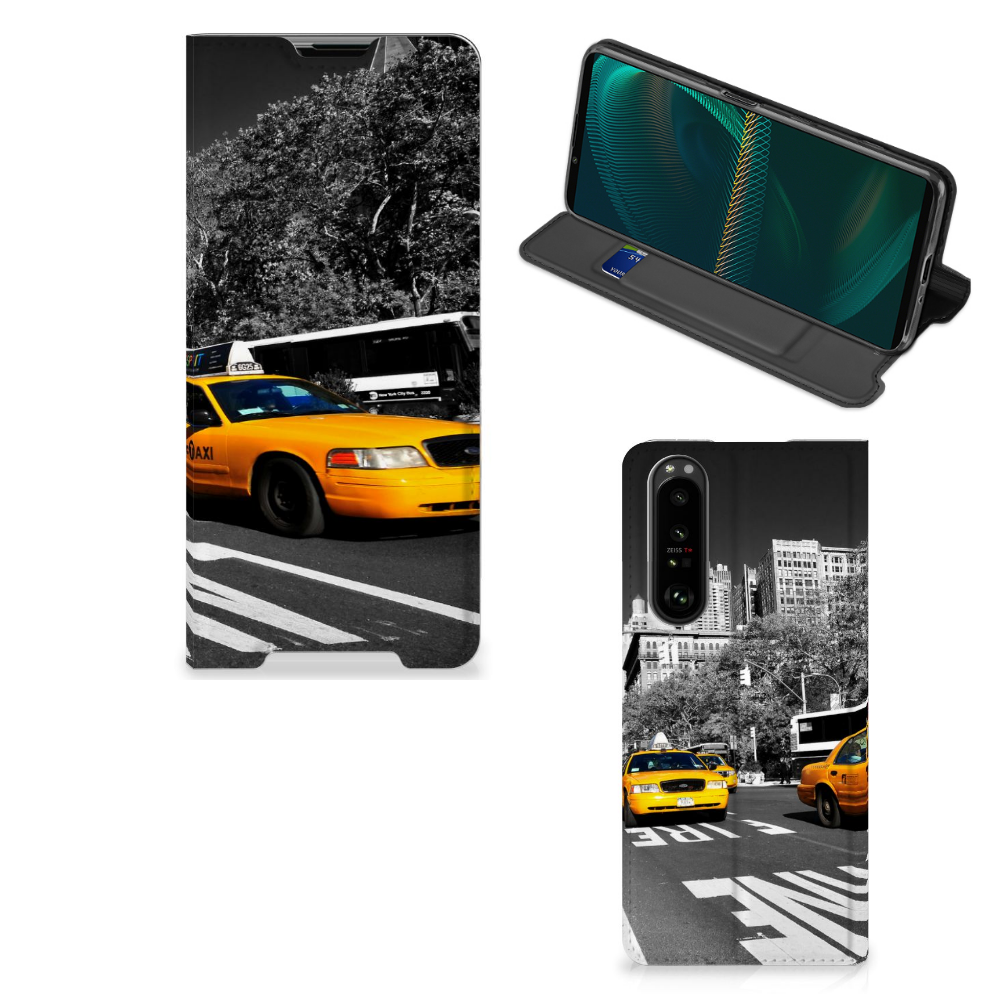 Sony Xperia 5 III Book Cover New York Taxi - B2C Telecom