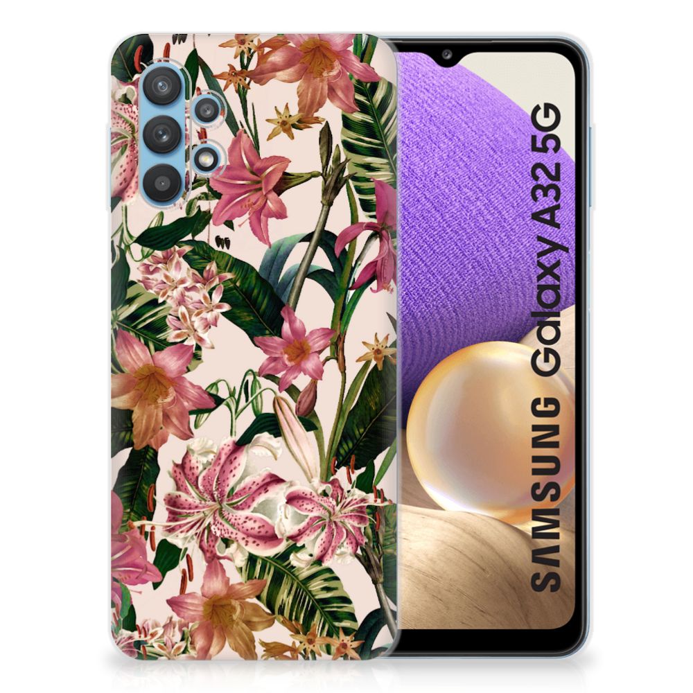 Samsung Galaxy A32 5G TPU Case Flowers B2C Telecom