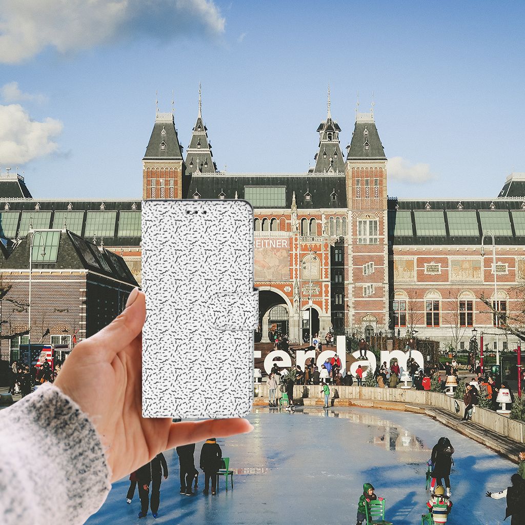 Huawei P10 Lite Telefoon Hoesje Stripes Dots