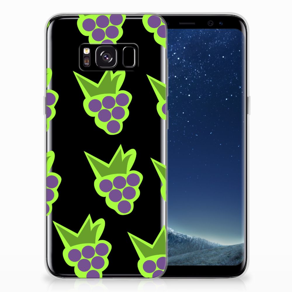 Samsung Galaxy S8 Siliconen Case Druiven